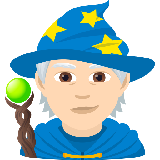 Magier(In): Helle Hautfarbe