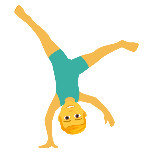 Rad Schlagender Mann