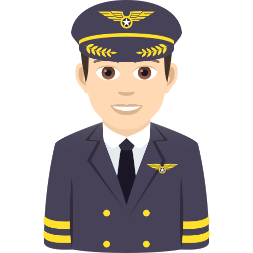 Pilot: Helle Hautfarbe