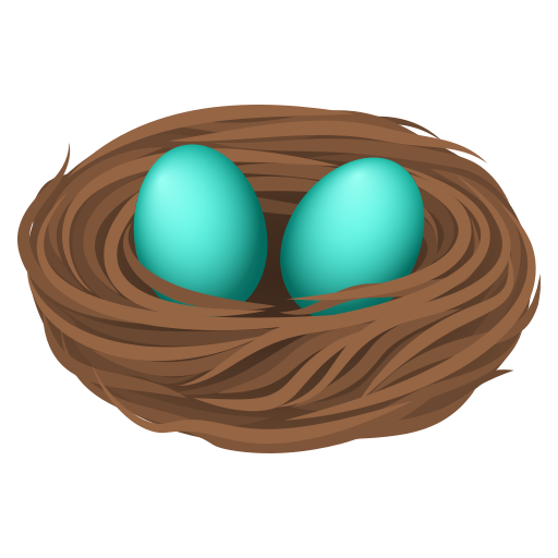 Nest Mit Eiern