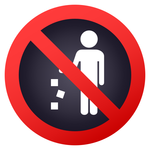 Abfall Verboten