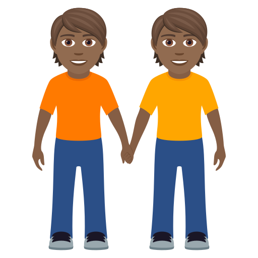 Händchen Haltende Personen: Mitteldunkle Hautfarbe