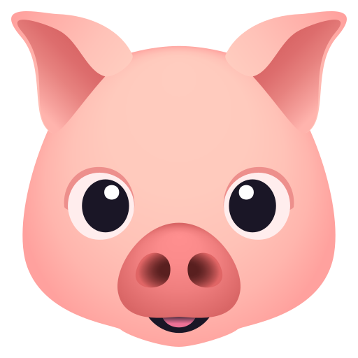 Schweinegesicht