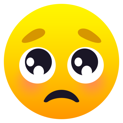 Bettelndes Gesicht