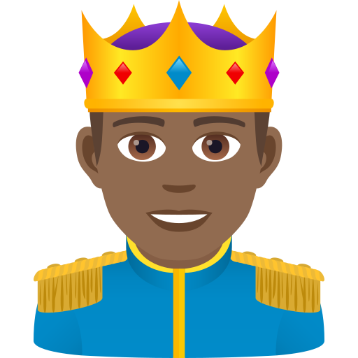 Prinz: Mitteldunkle Hautfarbe