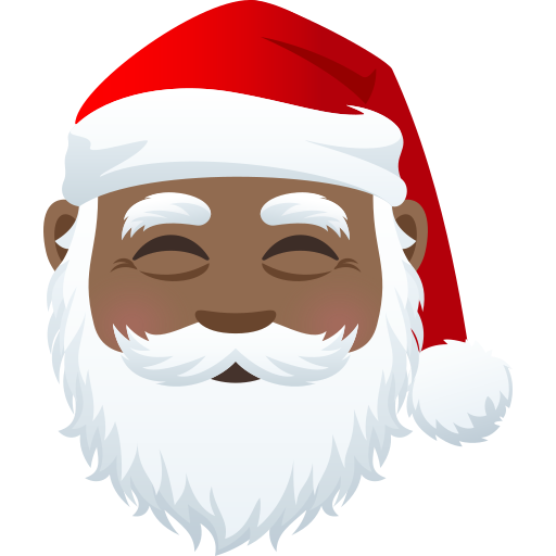 Weihnachtsmann: Mitteldunkle Hautfarbe