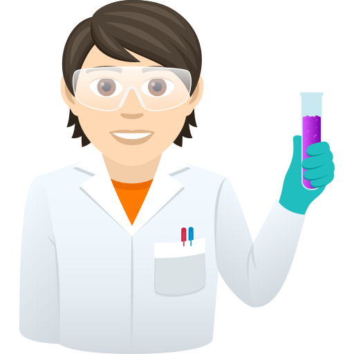 Wissenschaftler(In): Helle Hautfarbe