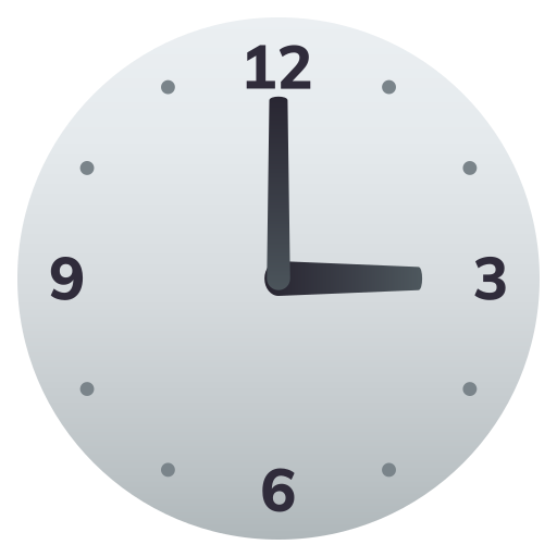 Drei Uhr