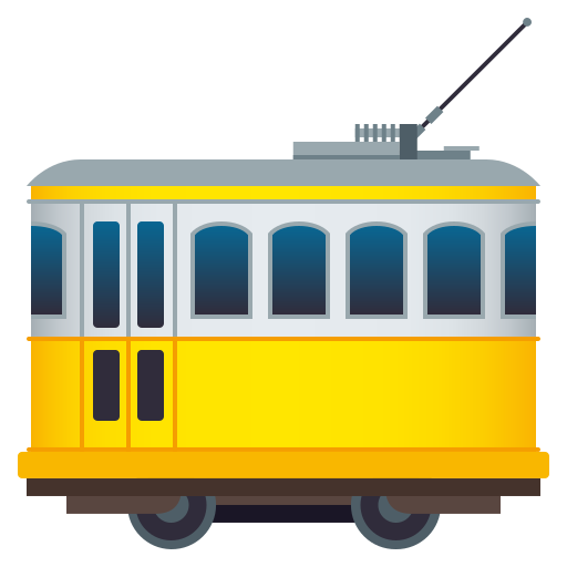 Straßenbahnwagen