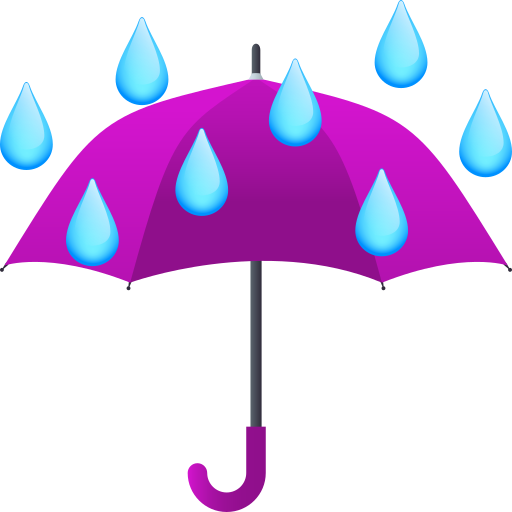 Regenschirm Im Regen