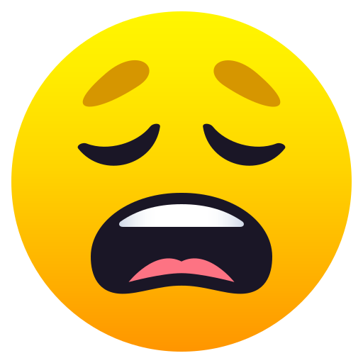 Erschöpftes Gesicht