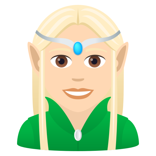 Elfe: Helle Hautfarbe