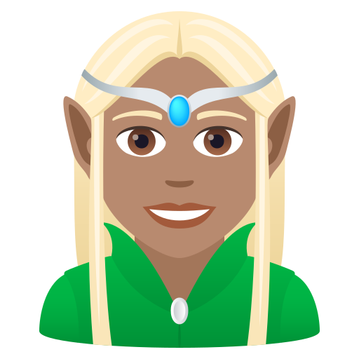 Elfe: Mittlere Hautfarbe
