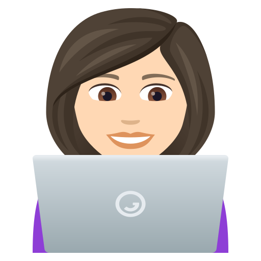 IT-Expertin: Helle Hautfarbe