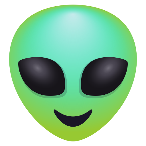 Инопланетянин для JoyPixels 9.0