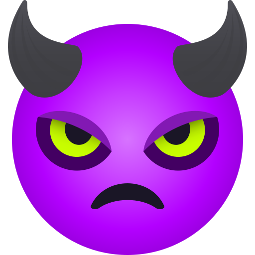 Зле чортеня для JoyPixels 9.0