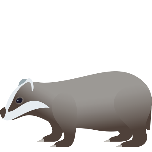 Барсук для JoyPixels 9.0