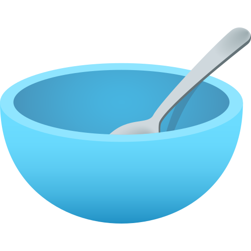 Миска з ложкою для JoyPixels 9.0