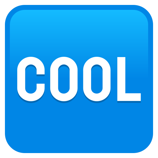 Значок «круто» для JoyPixels 9.0