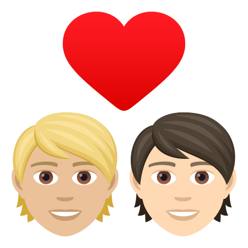 Закохана пара: дорослий дорослий світлий тон шкіри дуже світлий тон шкіри для JoyPixels 9.0