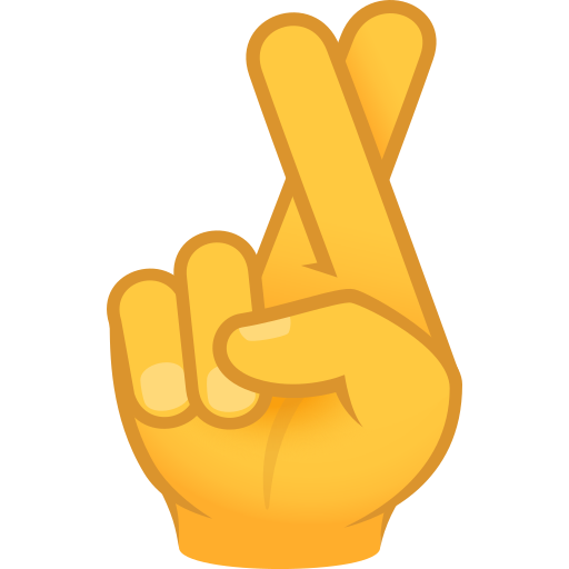 Скрещенные пальцы для JoyPixels 9.0