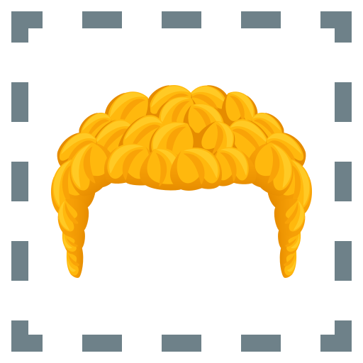 Кучеряве волосся для JoyPixels 9.0