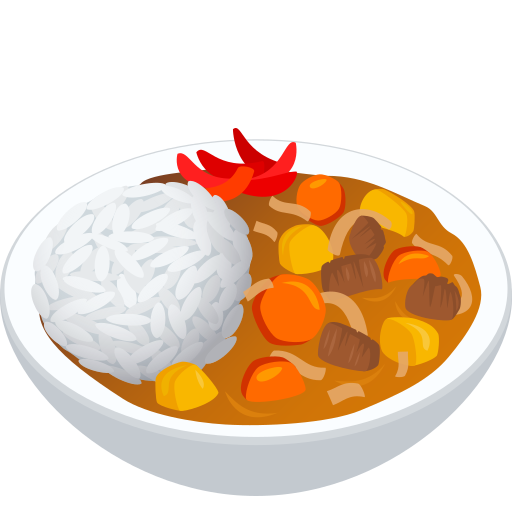 Рис каррі для JoyPixels 9.0