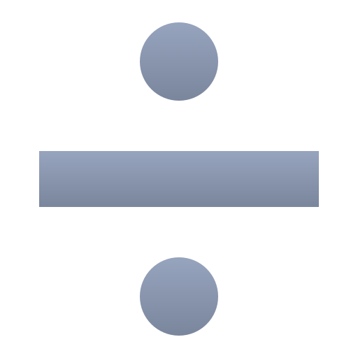 Знак ділення для JoyPixels 9.0