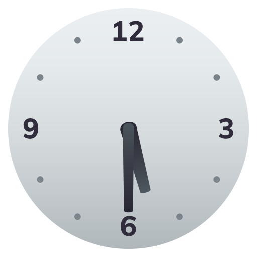 Полшестого для JoyPixels 9.0