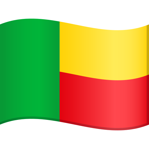 Прапор: Бенін для JoyPixels 9.0