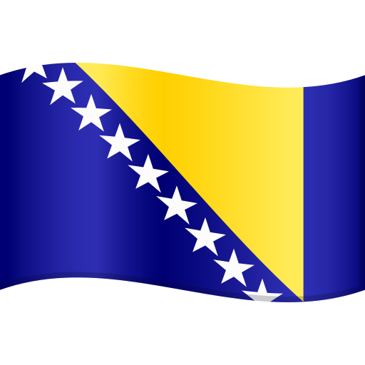 Флаг: Босния и Герцеговина для JoyPixels 9.0