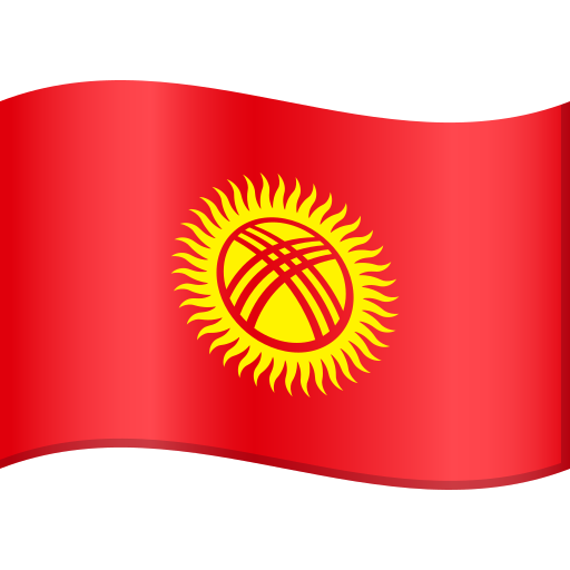 Флаг: Киргизия для JoyPixels 9.0