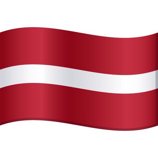 Прапор: Латвія для JoyPixels 9.0