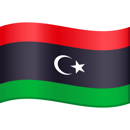 Флаг: Ливия для JoyPixels 9.0