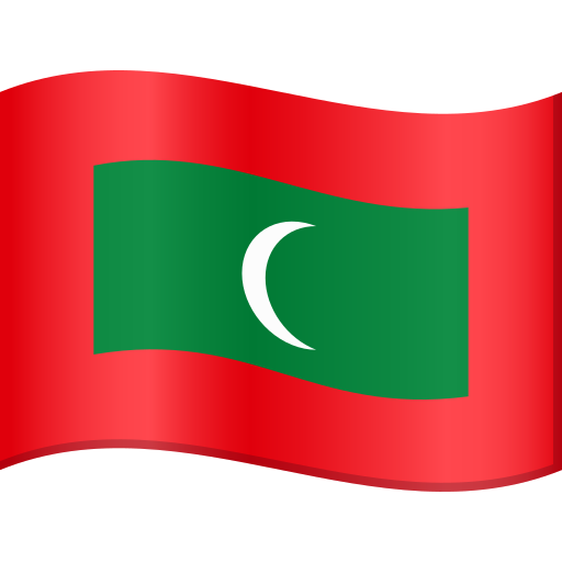 Флаг: Мальдивы для JoyPixels 9.0