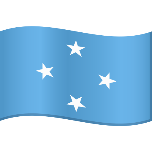 Флаг: Федеративные Штаты Микронезии для JoyPixels 9.0