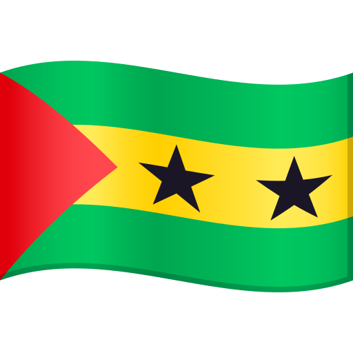 Флаг: Сан-Томе и Принсипи для JoyPixels 9.0