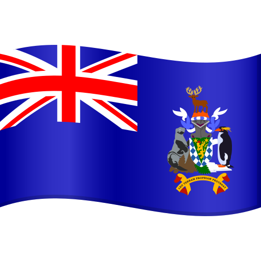 Флаг: Южная Георгия и Южные Сандвичевы о-ва для JoyPixels 9.0