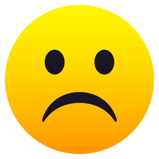 Грустит для JoyPixels 9.0