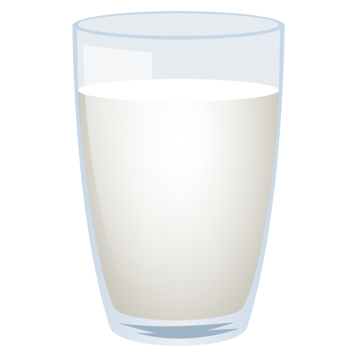 Стакан молока для JoyPixels 9.0