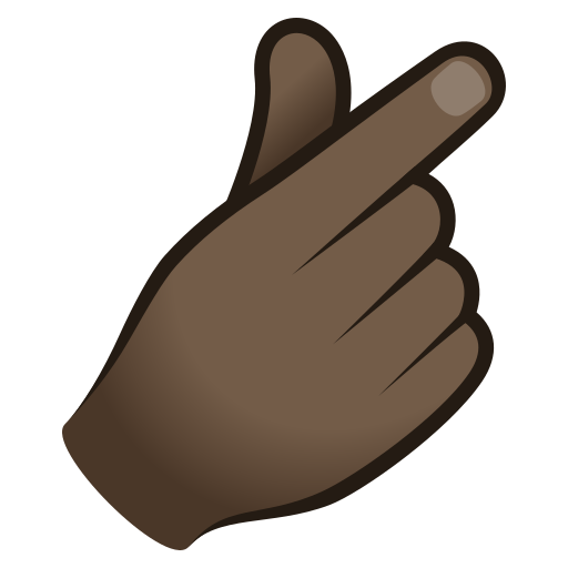 Жест «деньги»: очень темный тон кожи для JoyPixels 9.0