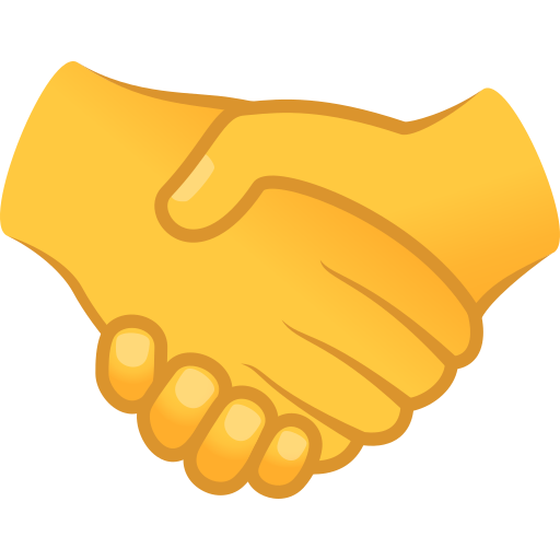 Рукостискання для JoyPixels 9.0