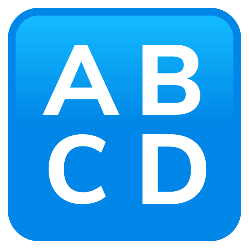 Ввод прописными для JoyPixels 9.0