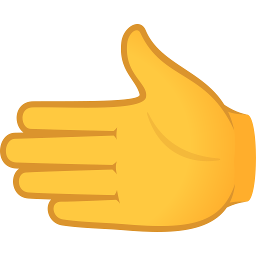 Рука вліво для JoyPixels 9.0