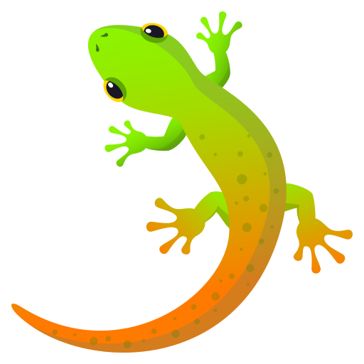 Ящерица для JoyPixels 9.0