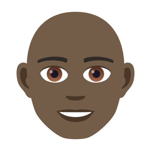 Лисий чоловік: дуже темний тон для JoyPixels 9.0