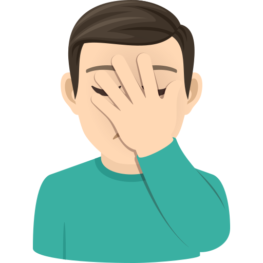 Чоловік втратив дар мови: дуже світлий тон шкіри для JoyPixels 9.0