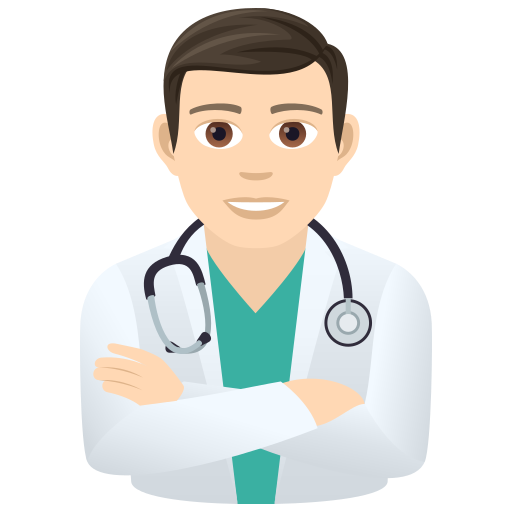 Лікар: дуже світлий тон шкіри для JoyPixels 9.0