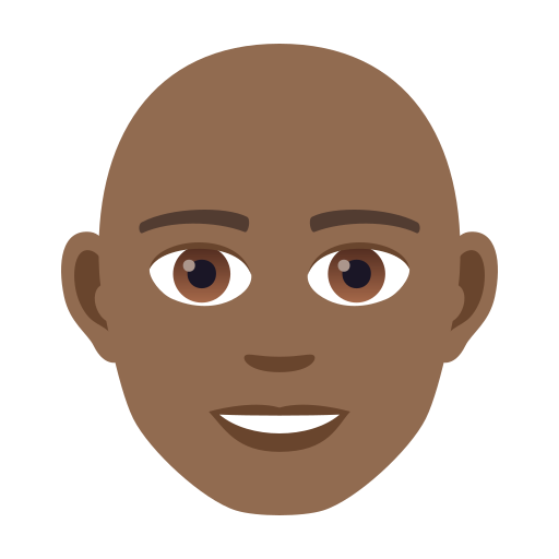 Лисий чоловік: темний тон шкіри для JoyPixels 9.0