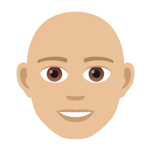 Лисий чоловік: світлий тон шкіри для JoyPixels 9.0